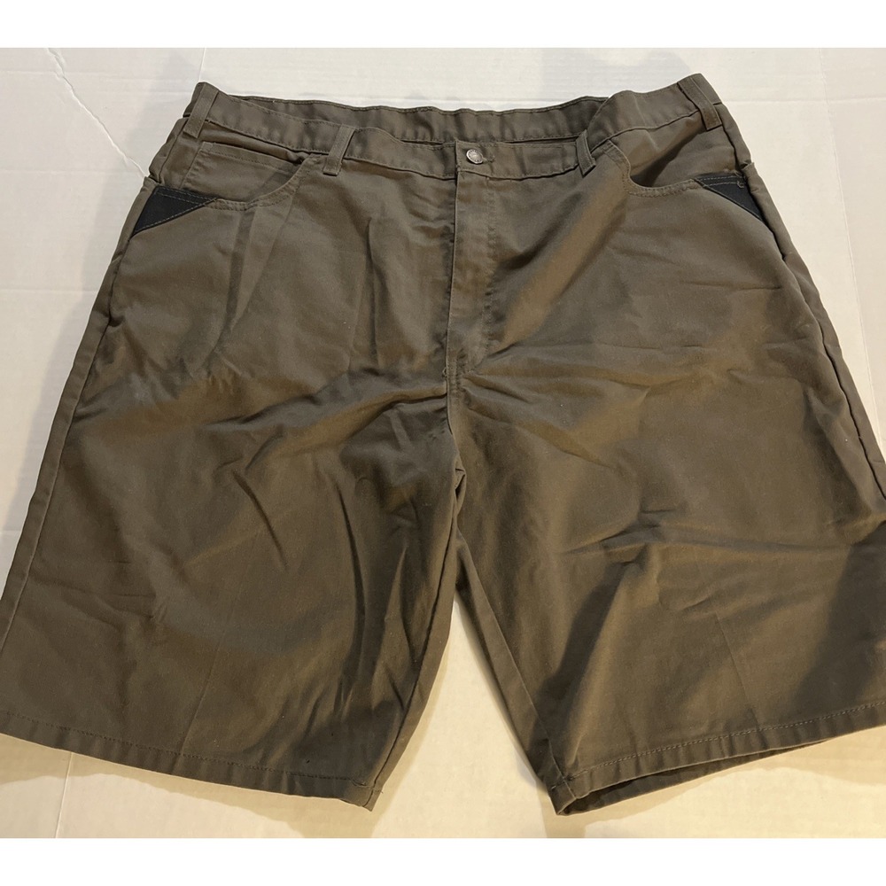 Dickies Shorts Men's 42 Work Casual Chinos Olive Green Hip Hop Grunge Skater